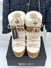 Moon Boot Shearling Light Moon Boots - 4