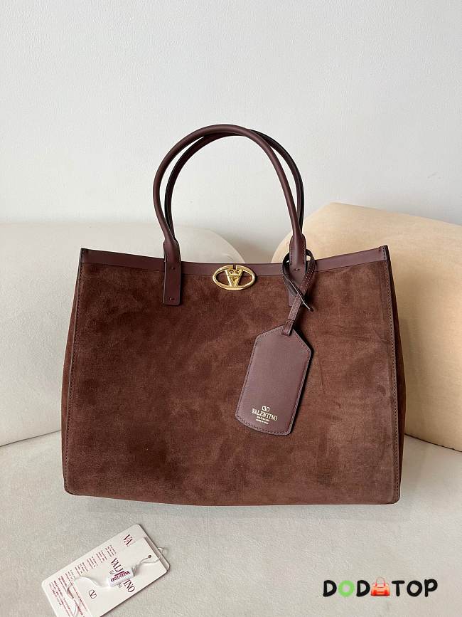 Valentino VLOGO Valentino Garavani Escape brown bag size 28x38x15cm - 1
