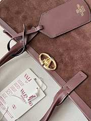 Valentino VLOGO Valentino Garavani Escape brown bag size 28x38x15cm - 3