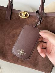 Valentino VLOGO Valentino Garavani Escape brown bag size 28x38x15cm - 5