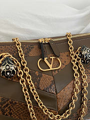 Valentino Garavani Panthea leather shoulder bag size 33x 19.5 x9cm - 01 - 2