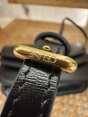 CELINE Triomphe Duo Shoulder Bag black size 20x13x6cm - 6