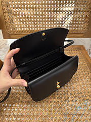 CELINE Triomphe Duo Shoulder Bag black size 20x13x6cm - 2