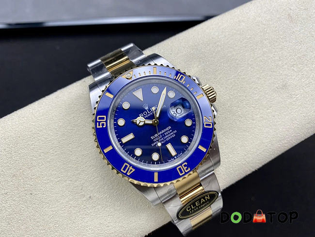 Rolex Submariner Watch 41mm - gold&silver - 1