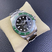 Rolex Submariner green 43mm -  silver - 3
