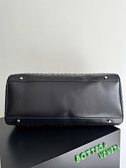 Bottegaveneta Intrecciato Duffle black bag size 55x29x24cm - 5