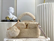 Louis Vuitton Capucines Capusnow bag size 13 x 11 x 20cm - 6