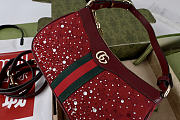 Gucci Ophidia crystals small shoulder bag size 26x15x6.5cm - 4