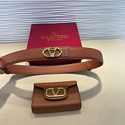 Valentino Waist Bag Brown Belt 95-100 Size 12.5 x 8.5 cm - 4