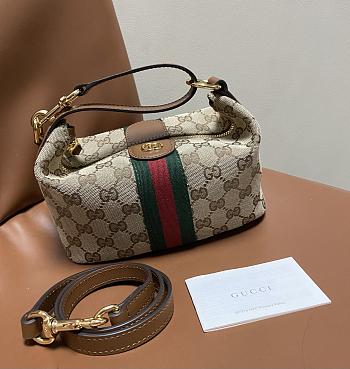  Gucci Vanity bag size 19x10x9cm