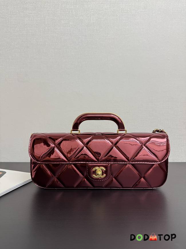 Chanel pink bag size 12x 29 x 5cm  - 1