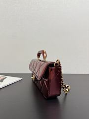 Chanel pink bag size 12x 29 x 5cm  - 5