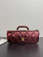 Chanel pink bag size 12x 29 x 5cm  - 2