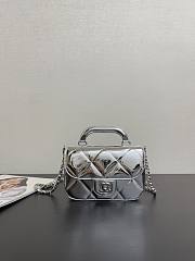 Chanel siver bag mini size 18x4.5x13cm - 1