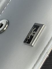 Chanel siver bag mini size 18x4.5x13cm - 4