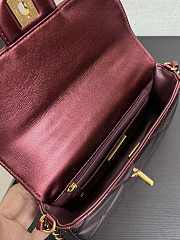 Chanel pink bag mini size 18x4.5x13cm - 6