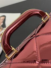 Chanel pink bag mini size 18x4.5x13cm - 4