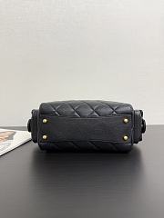 Chanel 25k Bag black 24x15.5x11.5cm - 5
