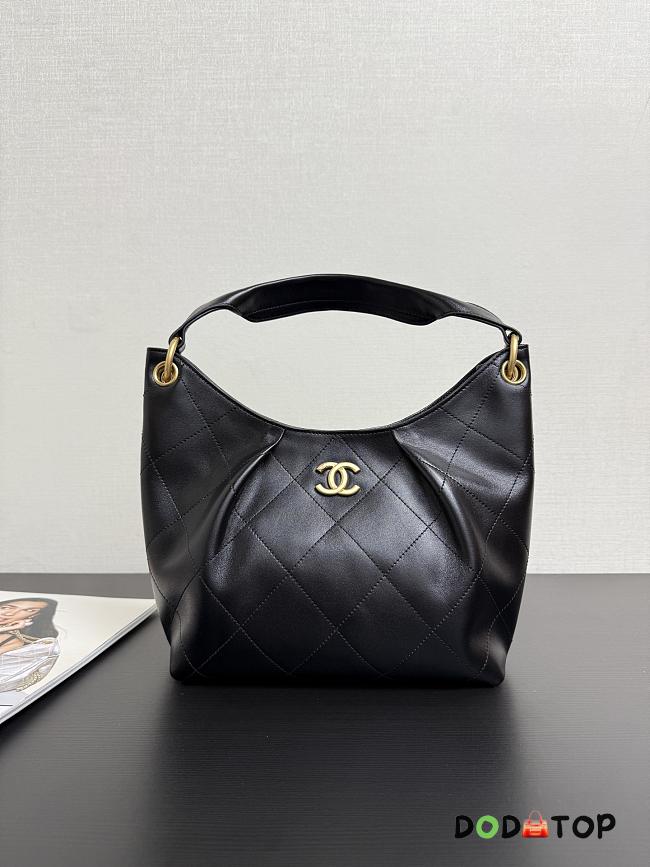 Chanel hobo 26C black bag size 32x20x9cm - 1