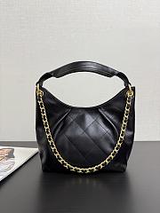 Chanel hobo 26C black bag size 32x20x9cm - 6