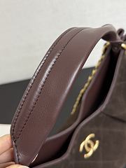 Chanel hobo 26C brown bag size 32x20x9cm - 5
