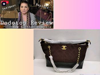 Chanel 25C bag dark brown size 36x24x12cm Code Bar25 (25% off)