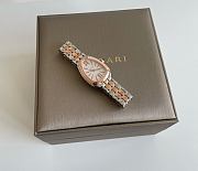 Bulgari Serpenti Seduttori Quartz Silver Dial Ladies Watch  - 5