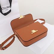 Celine brown bag size 22cm - 4
