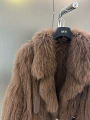 Dior fur coat women  - 3