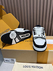  LV trainer sneaker black men - 3