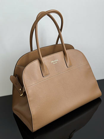 Prada Logo Detailed Open Top Large Tote Bag size 48x30.5x13cm