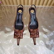 Saint Laurent Dakota Slingback Pumps in Satin Crepe 5cm, 01 - 6