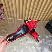 Saint Laurent Dakota Slingback Pumps in Satin Crepe 5cm, 02 - 6