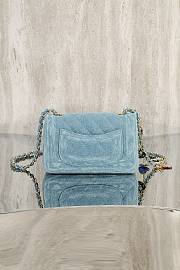 Chanel denim bag size 20cm - 4