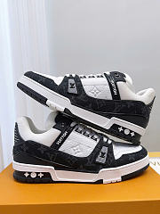 LV trainer sneaker black men - 01 - 1