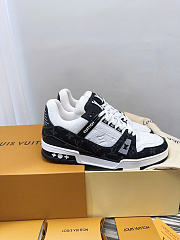 LV trainer sneaker black men - 01 - 6