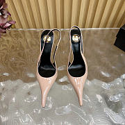 Saint Laurent YSLwomen heels 10.5cm - beige - 5