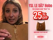 YSL LE 5À7 Hobo bag size 30x31x13cm Code Kerri (25% off) - 1