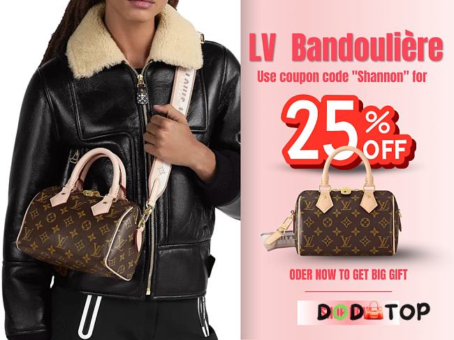 Louis Vuitton LV M46222 Bandoulière 20 Size 20.5 x 13.5 x 12 cm  Code Shannon (25% off) - 1