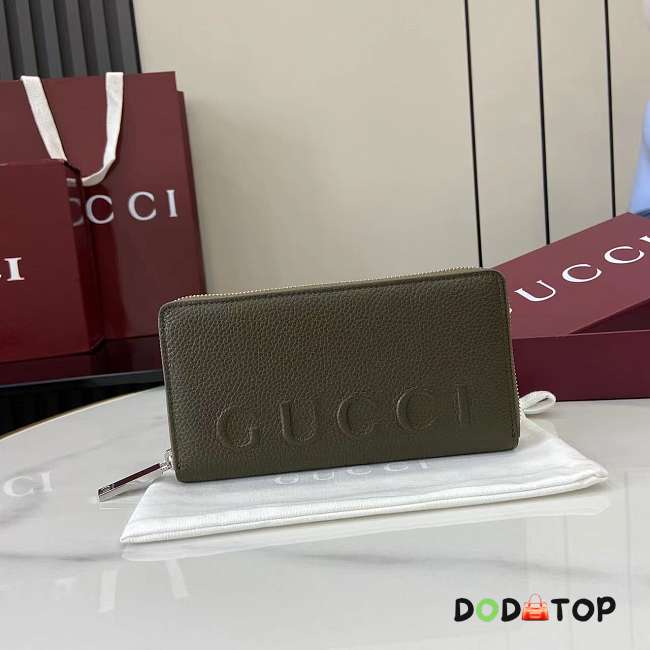 Gucci 835120 wallet green size 10.5x19x2cm - 1