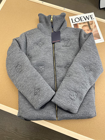 Louis Vuitton jacket gray color