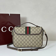 Gucci Ophidia medium top handle bag size 24x11.5x17cm - 6