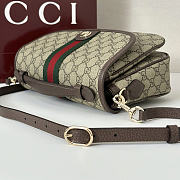 Gucci Ophidia medium top handle bag size 24x11.5x17cm - 4