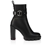 Christian Louboutin  Dianouchette Lug 100 mm Low boots - Waxed calf leather  - 3