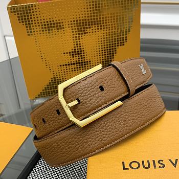 Louis Vuitton belt brown 3.5cm