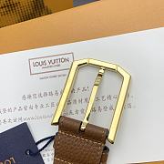 Louis Vuitton belt brown 3.5cm - 6