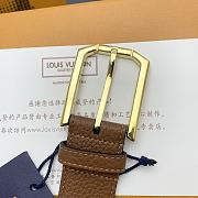 Louis Vuitton belt brown 3.5cm - 5