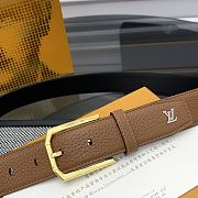 Louis Vuitton belt brown 3.5cm - 4