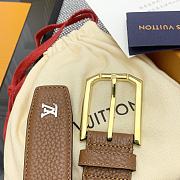 Louis Vuitton belt brown 3.5cm - 3