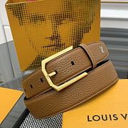 Louis Vuitton belt brown 3.5cm - 2